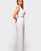 spodnie materiałowe damskie Spodnie Bali White 2