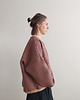 bluza bez kaptura damska Bluza Wafel "W_05" nutella 5