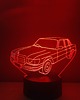 dekoracje świetlne Lampka LED samochód, spersonalizowana 5