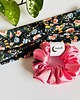 gumki do włosów Satynowa gumka do włosów scrunchie Jasny róż RÓŻNE MODELE 8
