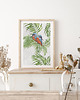 plakaty Plakat Kingfisher Green Palm 1