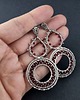 kolczyki wire wrapping Egipskie - kolczyki lub klipsy 2