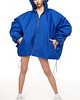 kurtki damskie Kurtka typu bomber oversize indigo 7