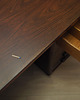 biurka Biurko orzechowe, duński design, lata 60, produkcja: Dania 5