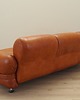 sofy i szezlongi Sofa skórzana ruda, włoski design, lata 70, produkcja: Włochy 2