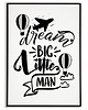 plakaty Plakat motywacyjny z napisem DREAM.. 2