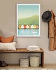 plakaty Bergen - Norwegia  - plakat fine art 3