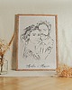 grafiki i ilustracje Metryczka ślubna, PORTRET RYSOWANY ZE ZDJĘCIA 7