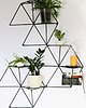 półki Metalowa ażurowa półka geometryczna HEXA 7