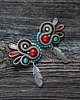 kolczyki soutache Navajo- etniczne kolczyki soutache 6