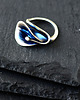 kolczyki wire wrapping Srebrny pierścionek Kalia 4