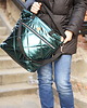 torby na ramię Torebka pikowana #03 Butelkowa zieleń 2