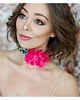 chokery Jedwabny  choker 1