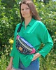 saszetka nerka Rezerwacja - Maxi nerka damska z weluru Parana 2