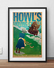 plakaty Plakat Howl's Moving Castle - Ghibli 1