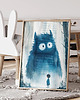 plakaty Plakat Niebieski stworek IV 3