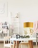 lampy do pokoju dziecka Srebrno-miętowa lampa stołowa do pokoju dziecka HONOLULU KIDS 3