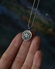 bransoletki srebrne Księżyc - łańcuszkowa bransoletka z postarzanego srebra 925 3