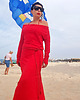 sukienki maxi damskie New SUKIENKA MAXI Tuba Red 4