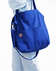 torby na ramię Lazy bag Pocket torba granatowa bawełniana eco 7