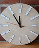 zegary Zegar ścienny - duży rozmiar 35cm - biały 6