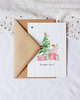 kartki świąteczne Delikatna kartka świąteczna "Choinkowa wróżka" 1