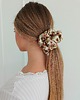 gumki do włosów Gumka jedwabna, scrunchie, vinateg bloom MAXI 3