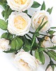 dodatki - różne Krepinowa dekoracja botaniczna - róża 3