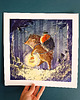 grafiki i ilustracje Wydruk fine art "Jeż" 3