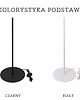 lampy podłogowe JUTOWA Boho Lampa Stojąca ABAŻUR WALEC JUTA 45CM 1