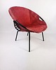 fotele Fotel Balloon , proj. L.Erzeugnis dla Lusch & Co ,Niemcy lata 60. 1
