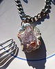 wisiory CRYSTAL WITCH - amulet z ametystem i obsydianem 1