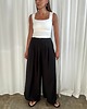 topy damskie Top square off white 1
