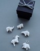wisiory Porcelanowa mini świnka - wisiorek PORCELANA 5