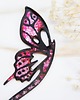 zakładki do książek Zakładka do książki Motyl - rosa 1