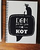 notatniki i albumy Dom jest tam, gdzie mój kot, notatnik 1