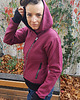 bluza z kapturem damska Rozpinana bluza  The Bassman bawełna organiczna 5