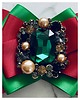 broszki Brosza  z ozdobą w stylu glamour Kryształ z perłami NEW 4