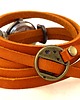 bransoletki - inne Skórzany zegarek Maki - 0165 1