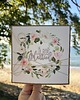 kartki scrapbooking Kartka ślubna ręcznie robiona boho wedding card Just Married 2