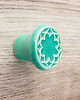 gałki do mebli Gałka do mebli, miętowo-turkusowa, wz.3 3