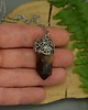 wisiory Wisiorek talizman surowy kwarc dymny wire wrapping 4