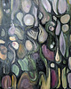 obrazy Obraz olejny ręcznie malowany autorski "Abstrakcja" 50x50 cm 1