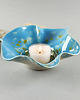 pojemniki na biżuterię Miseczka ceramiczny niebieski kwiatek 1