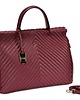 torby na ramię Torba Skórzana - bordowy Shopper (5320) 2