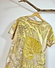 t-shirt damskie T-shirt z naturalnym ekodrukiem roślinnym Leaf2 2