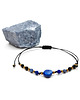 bransoletki z kamieni naturalnych Kyanit, lapis lazuli, dumortieryt, czarny turmalin i hematyt bransoletka 1
