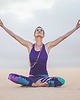 topy damskie Bright Boho Tank Top Violet 2