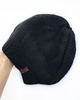 czapki damskie Czarna czapka beretowa z alpaki 4
