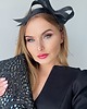 fascynatory Fascynator ELZA CZARNY Z WOALKĄ /oraz inne kolory 9